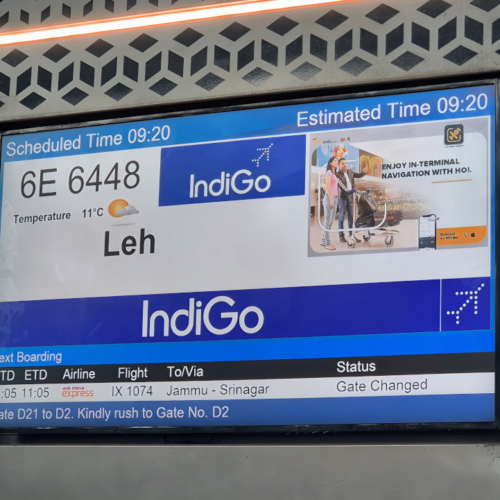 Inde Ladakh vol Delhi Leh.
Aéroport domestique, vol pour Leh. Inde Ladakh vol Delhi Leh