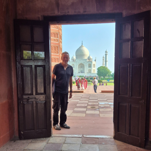 Le Taj Mahal à Agra en Inde. Inde Agra Taj Mahal