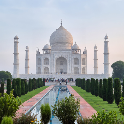 Le Taj Mahal à Agra en Inde. Inde Agra Taj Mahal