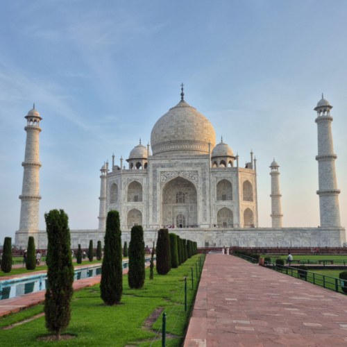 Le Taj Mahal à Agra en Inde. Inde Agra Taj Mahal