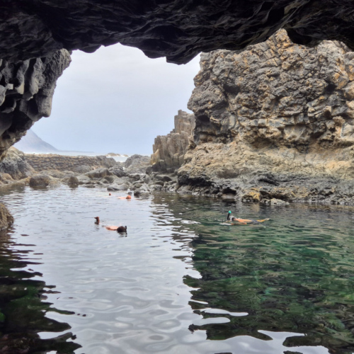 eEspagne El Hierro Bahia de los Pozos.