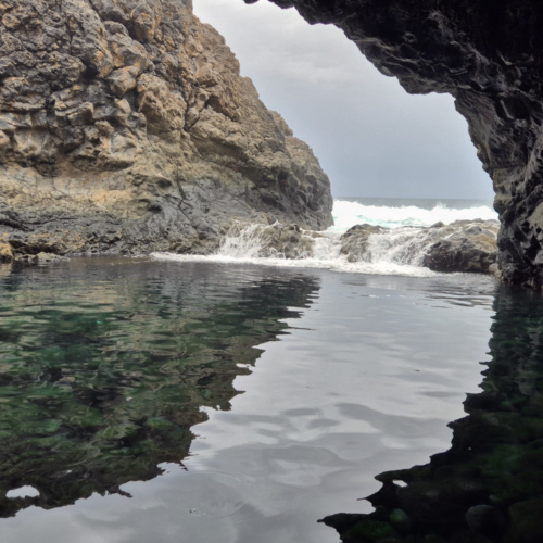 Espagne El Hierro Bahia de los Pozos.