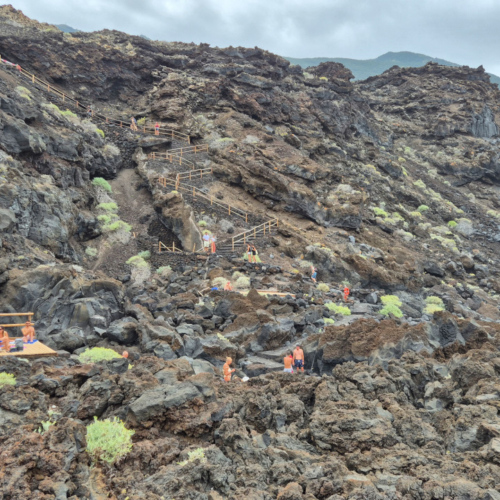 Espagne El Hierro Bahia de los Pozos.