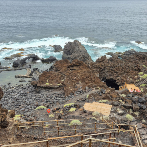 Espagne El Hierro Bahia de los Pozos.