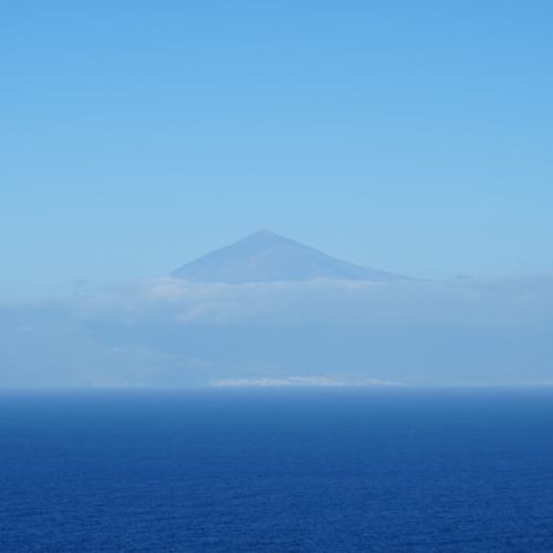 Le sommet du Teide sur Tenerife. Espagne La Goméra