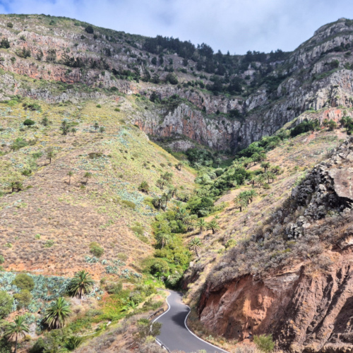 Espagne La Gomera côte Nord-Ouest. Espagne La Gomera côte Nord-Ouest