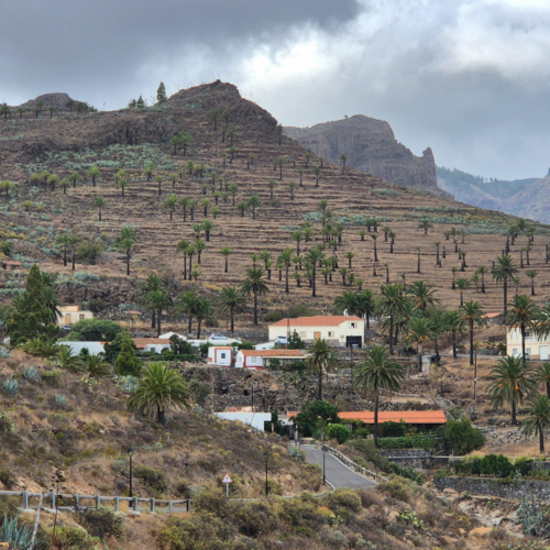 Espagne La Gomera cote sud. Targa. Espagne La Gomera cote sud