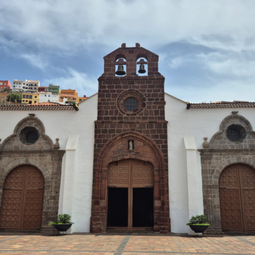 Espagne La Goméra San Sebastian. L'église. Espagne La Goméra San Sebastian