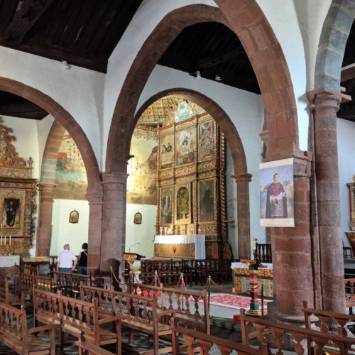 Espagne La Goméra San Sebastian. L'église. Espagne La Goméra San Sebastian