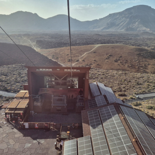 Espagne Tenerife téléphérique Teide