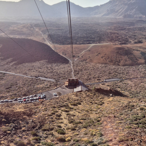 Espagne Tenerife téléphérique Teide