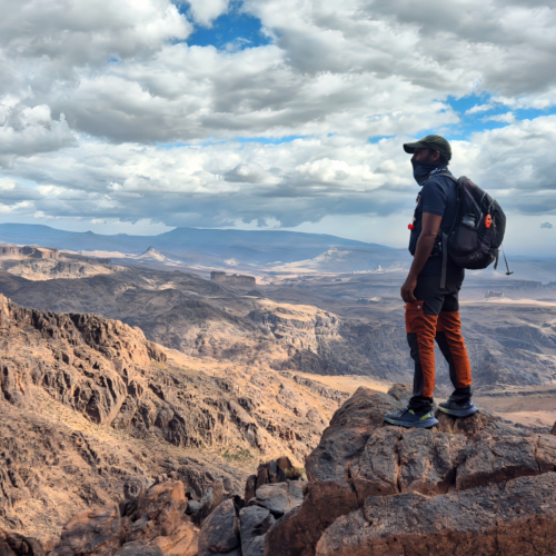 Randonnée vers le sommet de l'Amlal. Maroc Djebel Saghro jour 2