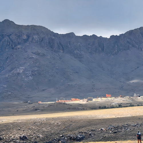 Le village où nous achèterons du pain. Maroc Djebel Saghro jour 4